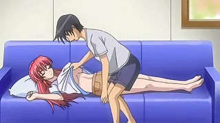 Hentai - Touching my step Sister's Tits While She Rests &lbrack;Subtitled&rsqb;